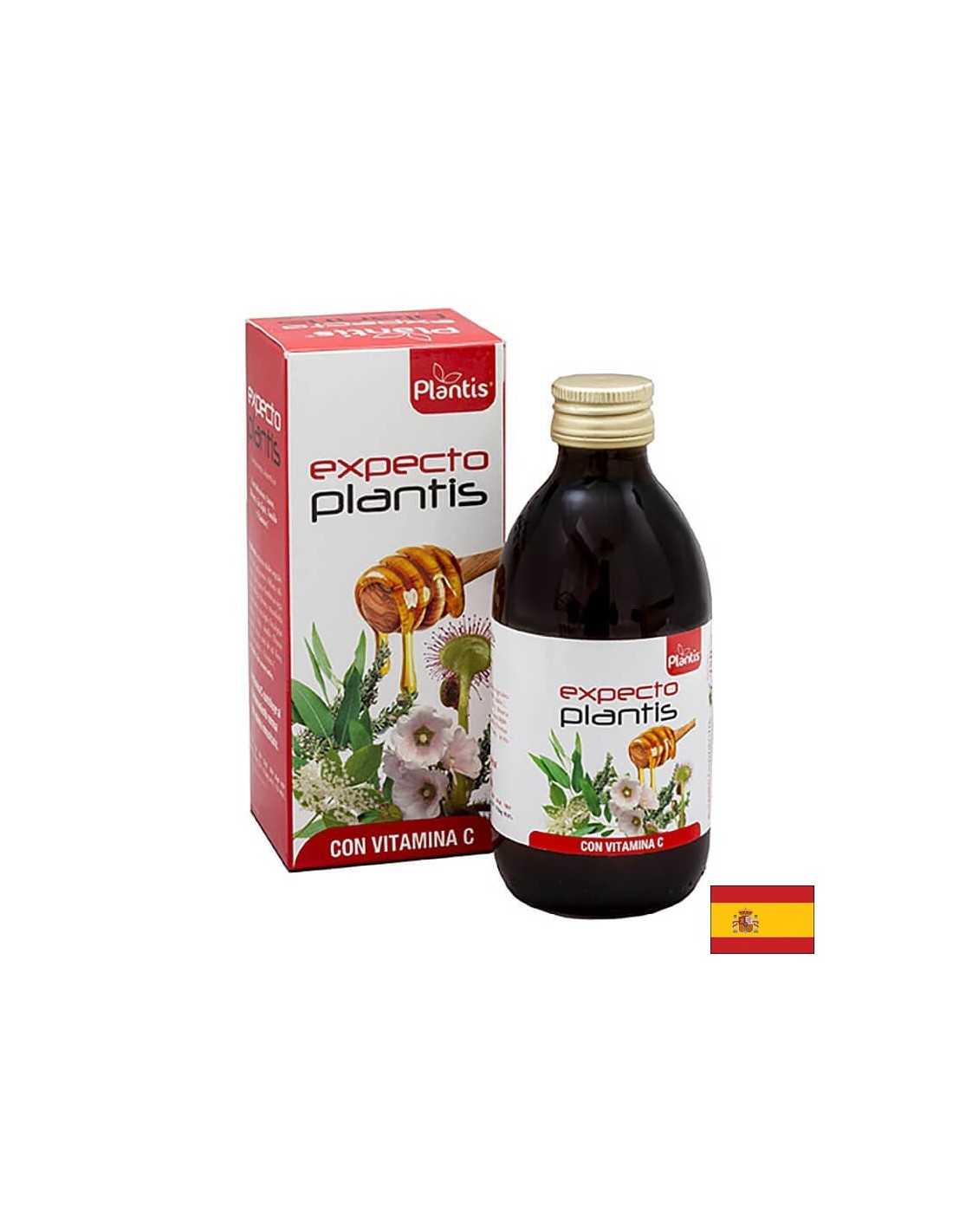 Настинка и грип - Билков сироп с витамин С - Експекто (Expecto), 250 ml - Feel You