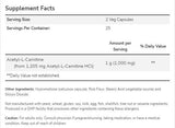 Acetyl L-Carnitine - 200 капсули