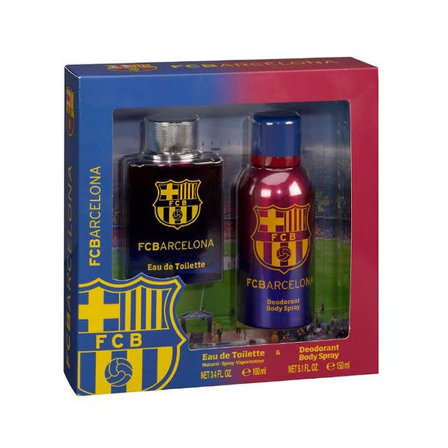 FC Barcelona Eau De Toilette Spray 100ml Set 2 Pieces - Feel You