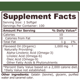 FLAX OIL 1000 mg - 100 softgels - Feel You