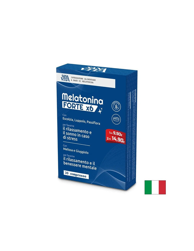 Мелатонин FORTE – За лесно заспиване и спокоен сън, 1 mg х 30 таблетки - Feel You