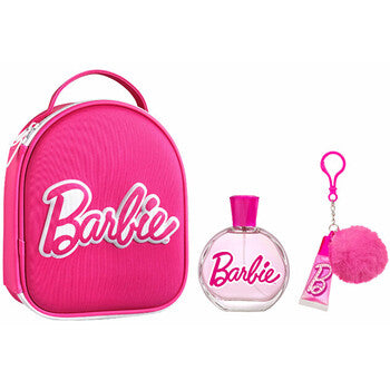 FRAGRANCES FOR CHILDREN - Barbie Gift Set EDT 100 ml, lip gloss with pendant and backpack - 100ml - Feel You