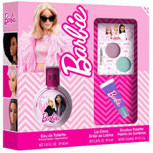 FRAGRANCES FOR CHILDREN - Barbie Gift Set EDT 30 ml, lip gloss and eyeshadow - 30ml - Feel You