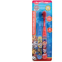 FRAGRANCES FOR CHILDREN - Paw Patrol Toothbrush Duo Super Soft 4-6 ( Blue and Red ) - 2ml - Feel You