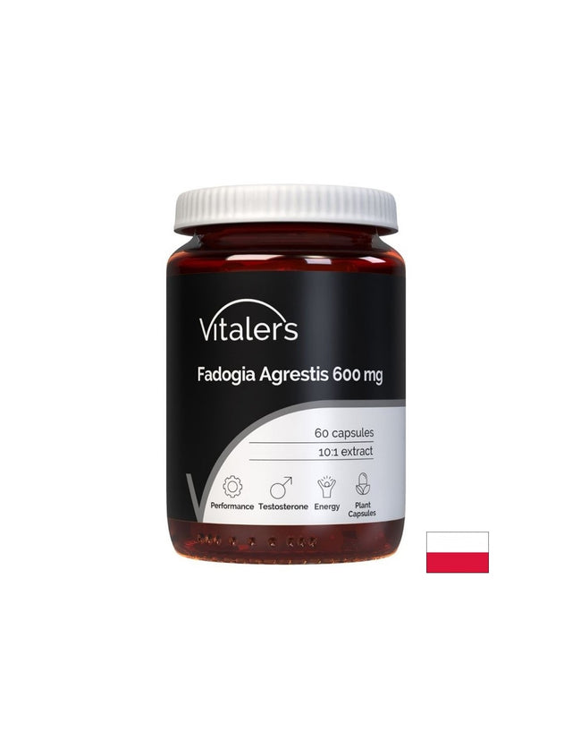 Фадогия (Fadogia agrestis) – Тестостерон и мъжка сила, 600 mg, 60 капсули - Feel You
