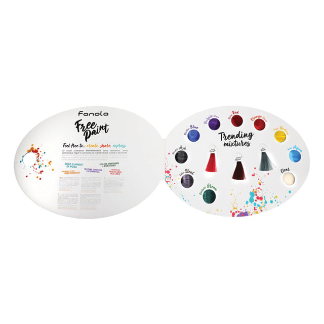 Fanola, Free Paint, Hair Colour Chart - Feel You