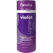 Fanola - No Yellow Color Compact Violet Bleaching Powder - Pudr pro zesvětlení vlasů - 450ml - Feel You