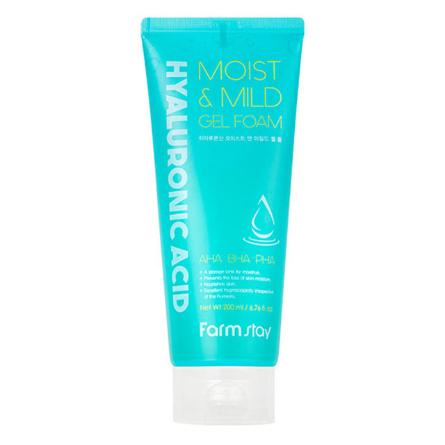 FarmStay Hyaluronic Acid Moist & Mild Gel Foam 200 ml - Feel You