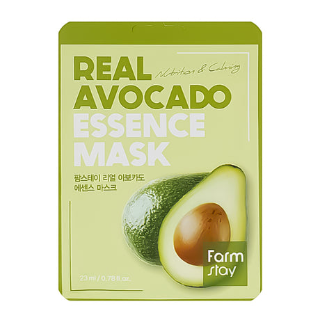 FarmStay Real Avocado Essence Mask, 1 pcs - Feel You