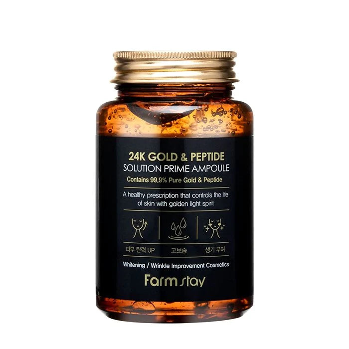 Farmstay - 24K Gold Face Serum, 250ml - Feel You
