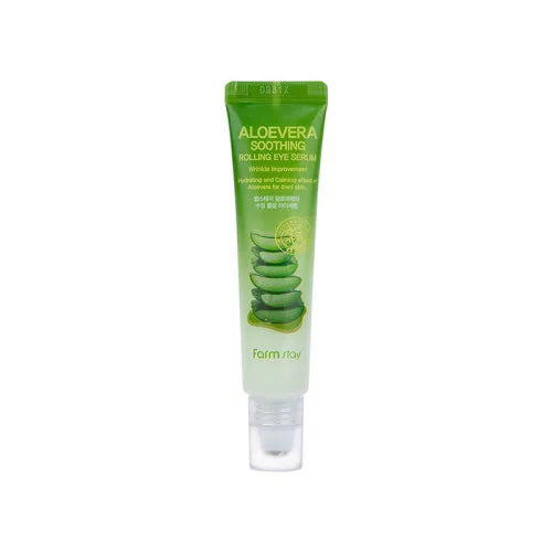 Farmstay - Aloe Vera Soothing Rolling Eye Serum - 25ml - Feel You