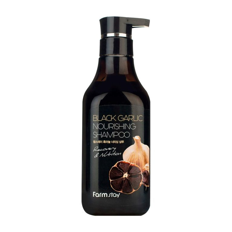 Farmstay - Black Garlic Nourishing Shampoo - 530ml - Feel You