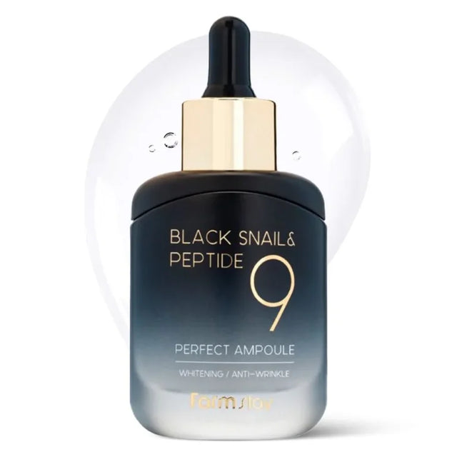 Farmstay - Black Snail & Peptide 9 Perfect Ampoule - 35ml - Feel You