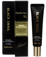 Farmstay - Black Snail Premium Rolling Eye Serum, 25ml - Feel You