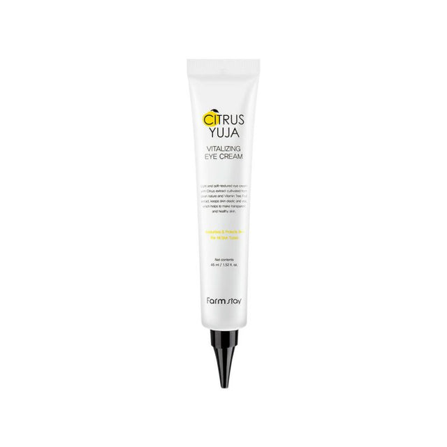 Farmstay - Citrus Yuja Vitalizing Eye Cream - 45ml - Feel You