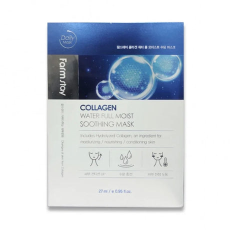 Farmstay - Collagen Water Full Moist Soothing Mask - 27 ml - Feel You