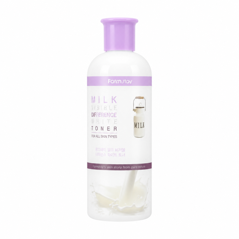 Farmstay - Milk Visible Difference Moisture Toner, 350ml - Feel You