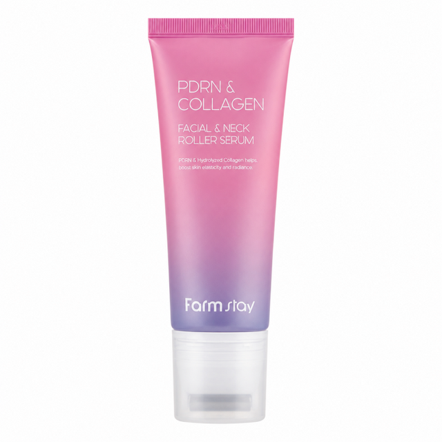 Farmstay - PDRN & Collagen Facial & Neck Roller Serum, 100ml - Feel You