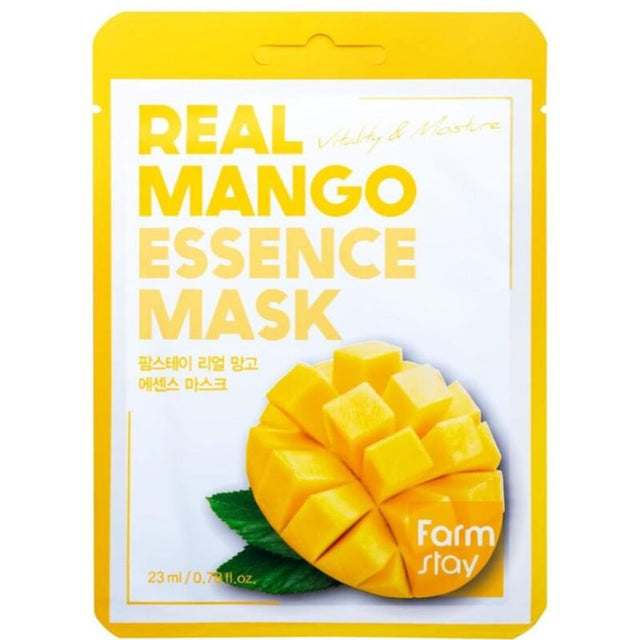 Farmstay – Real Mango Essence Mask, 23ml - Feel You
