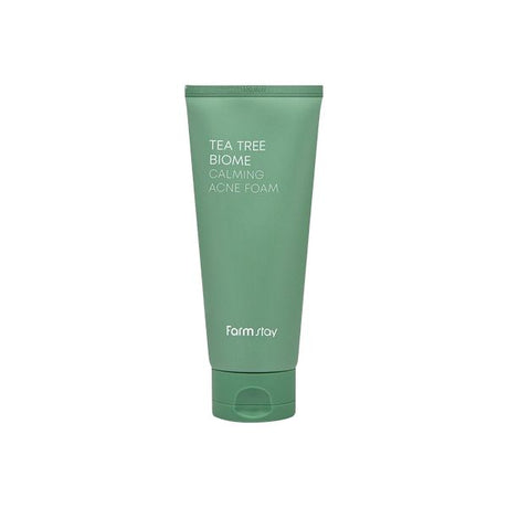 Farmstay - Tea Tree Biome Calming Acne Foam, 180ml - Feel You