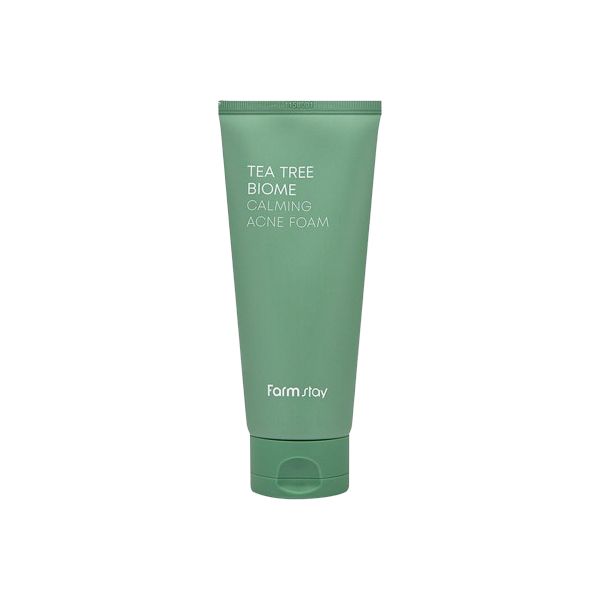 Farmstay - Tea Tree Biome Calming Acne Foam, 180ml - Feel You