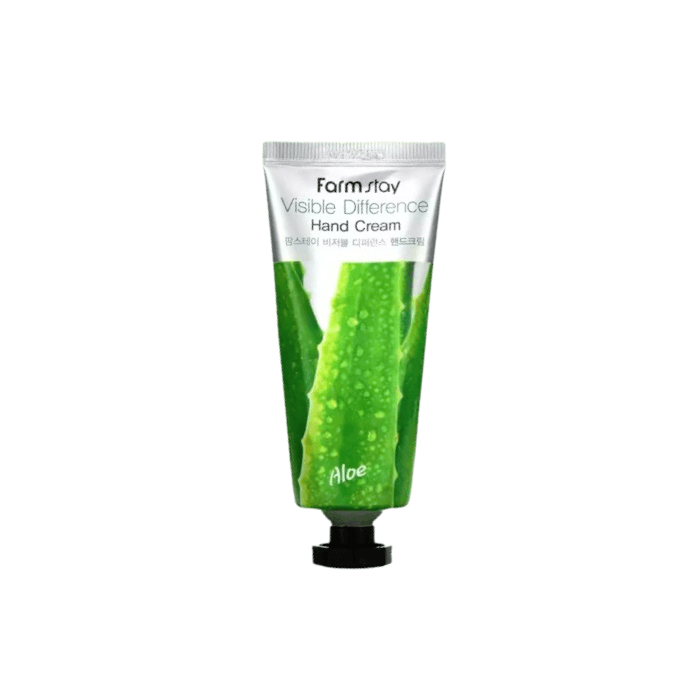 Farmstay - Visible Difference Hand Cream Aloe, 100g - Feel You