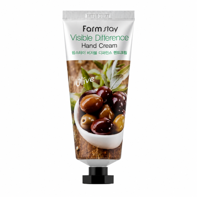 Farmstay -Visible Difference Hand Cream (Olive), 100g - Feel You