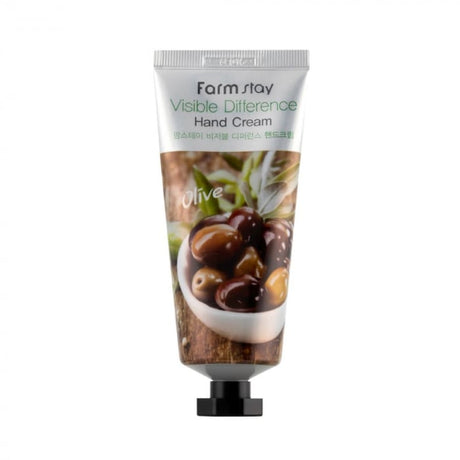 Farmstay - Visible Difference Hand Cream Olive, 100ml - Feel You