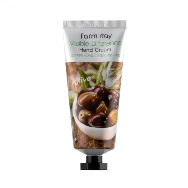 Farmstay - Visible Difference Hand Cream Olive, 100ml - Feel You