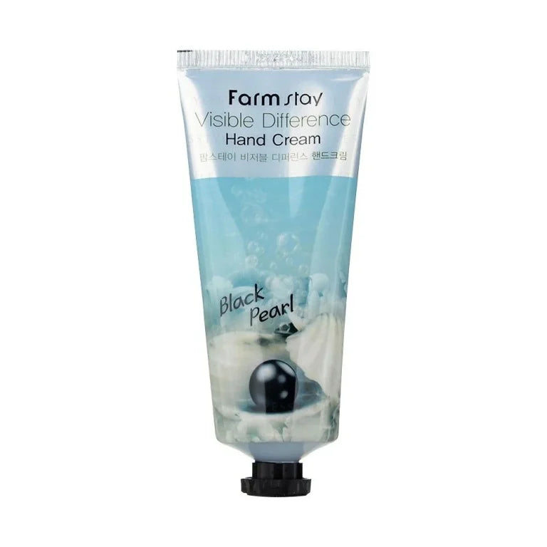 Farmstay - Visible Difference Handcream Black Pearl, 100ml - Feel You