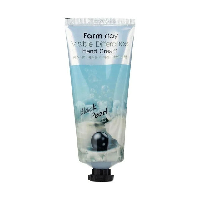 Farmstay - Visible Difference Handcream Black Pearl, 100ml - Feel You