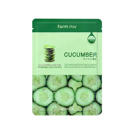 Farmstay - Visible Difference Mask Pack Cucumber - 23ml - Feel You