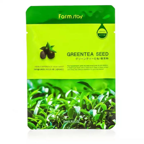 Farmstay - Visible Difference Mask Pack Green Tea Seed 23ml - Feel You
