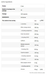 Fat Burner / 100 Caps - Feel You