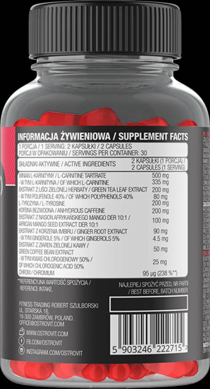 Fat Burner for Women - 60 капсули - Feel You