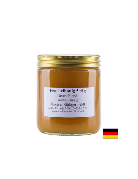 Fenchelblütenhonig - Мед от цвят на див копър, 500 g - Feel You