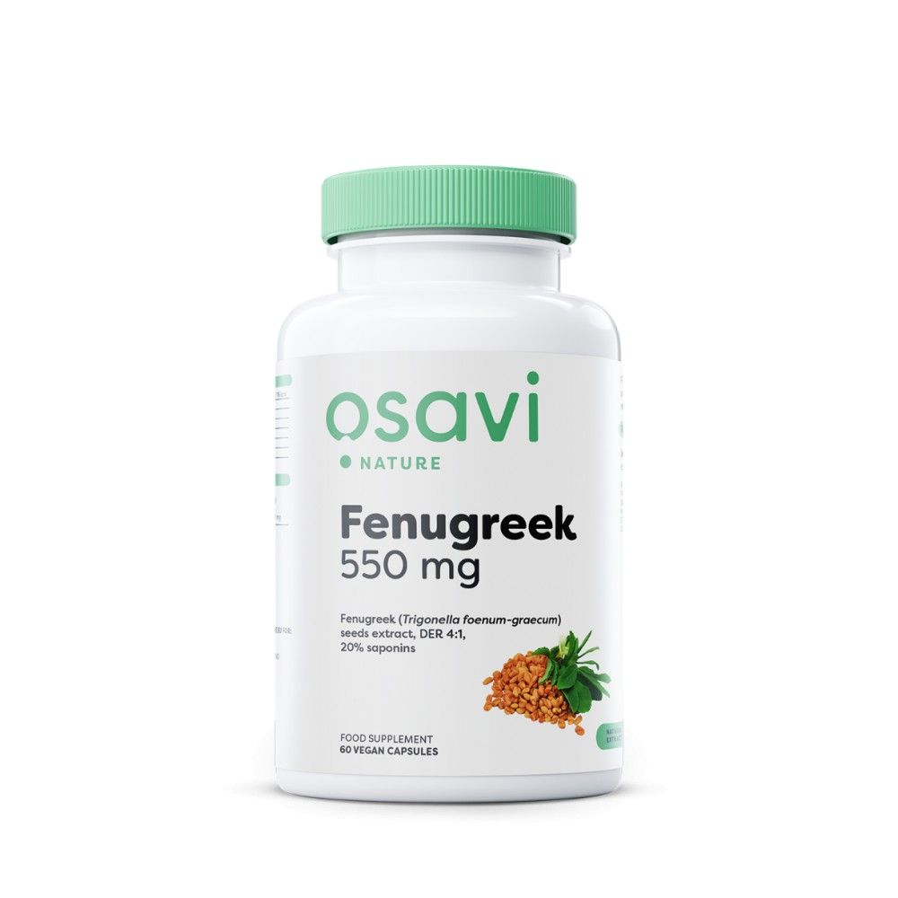 Fenugreek 550 mg - 120 капсули - Feel You