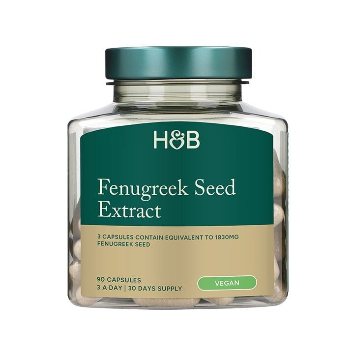Сминдух (Fenugreek) (семена) 610 mg 90 капсули, H&B - Feel You