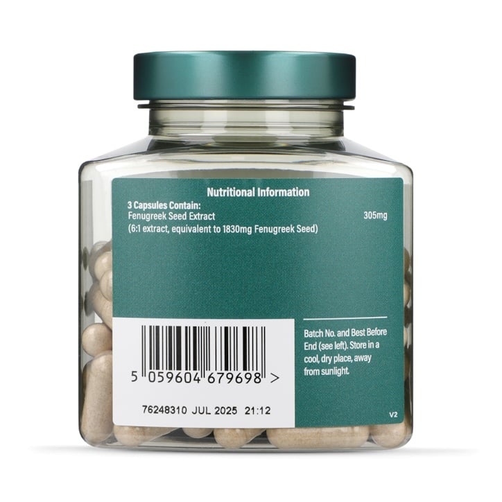 Сминдух (Fenugreek) (семена) 610 mg 90 капсули, H&B - Feel You