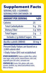 Fiber+ Gummies - 90 желирани бонбони - Feel You