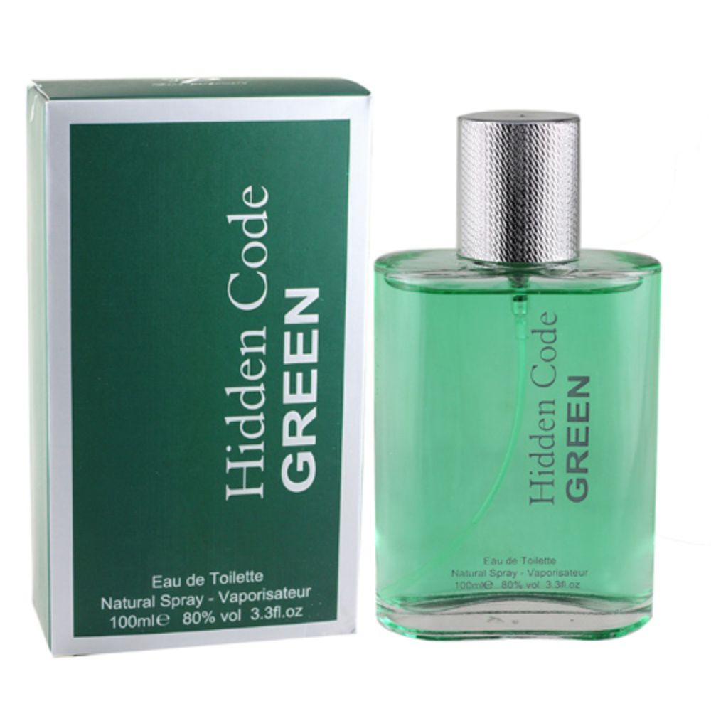Fine Perfumery, Hidden Code Green, Eau De Toilette, For Men, 100 ml - Feel You