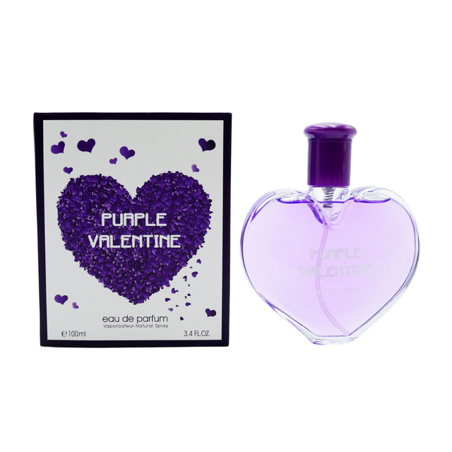 Fine Perfumery, Purple Valentine, Eau De Parfum, For Women, 100 ml - Feel You