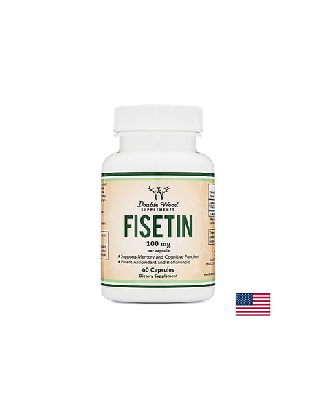Fisetin/ Физетин, 100 mg, 60 капсули Double Wood - Feel You