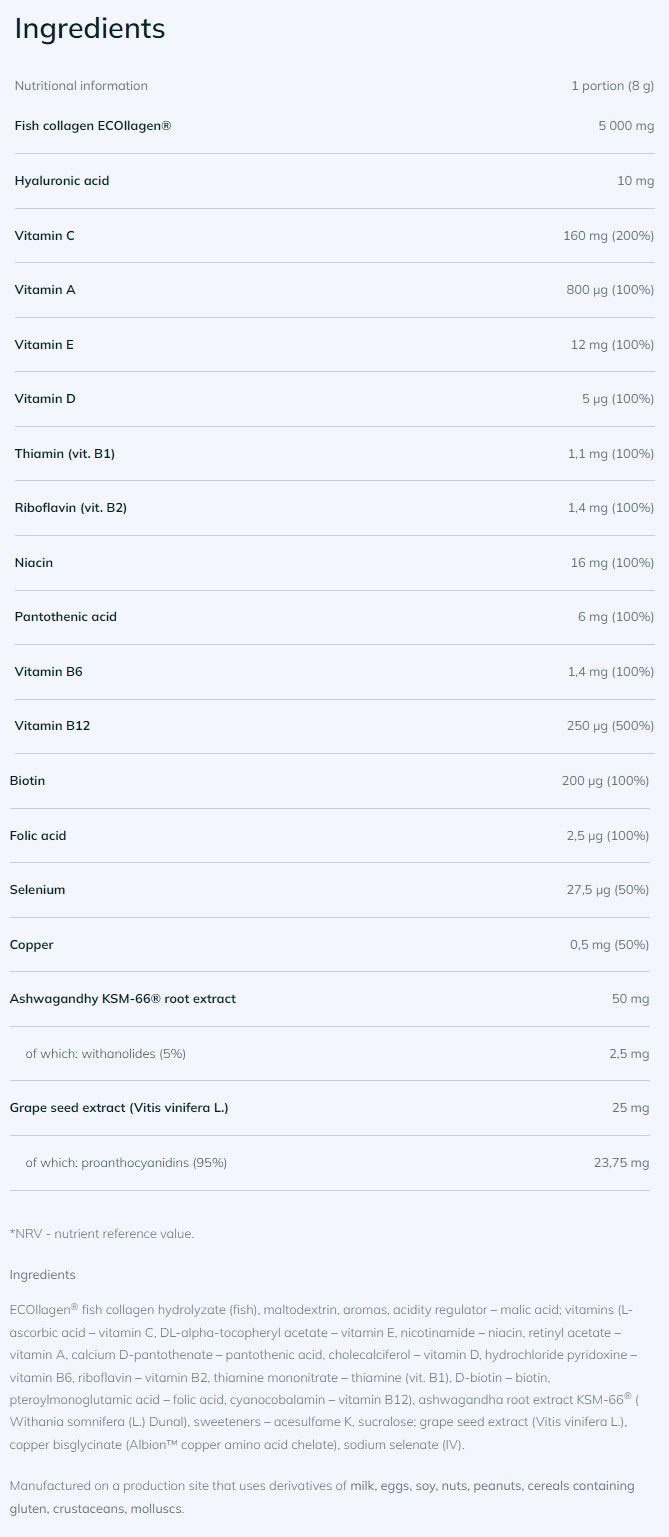 Fish Collagen Powder - 0.240 g. - Feel You