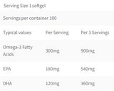 Fish Oil / 100 Softgels - Feel You