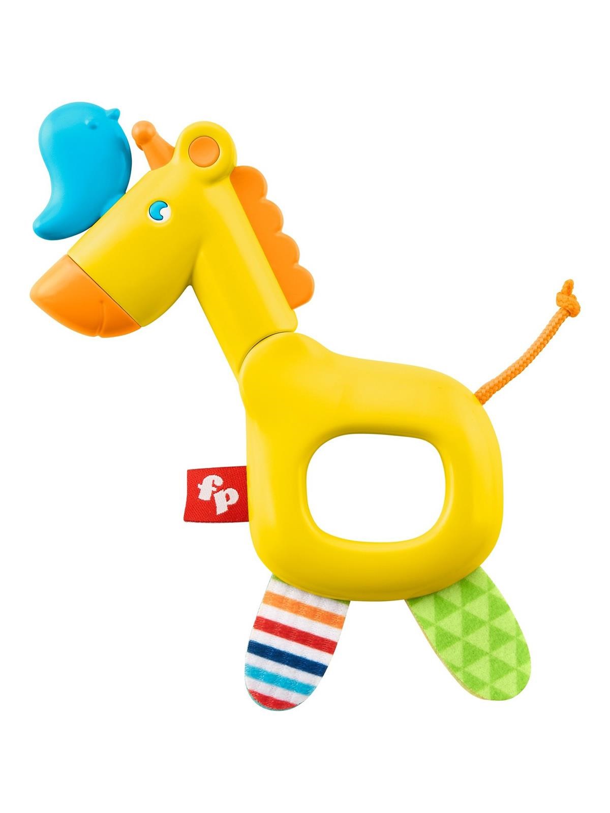 Fisher Price, Clutch And Click , Giraffe, Rattle Toy, Unisex, 3+ months - Feel You
