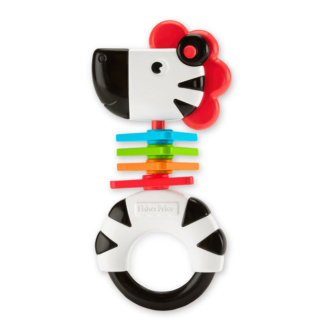 Fisher Price, Fisher Price, Zebra, Rattle Toy, Unisex, 3+ months - Feel You