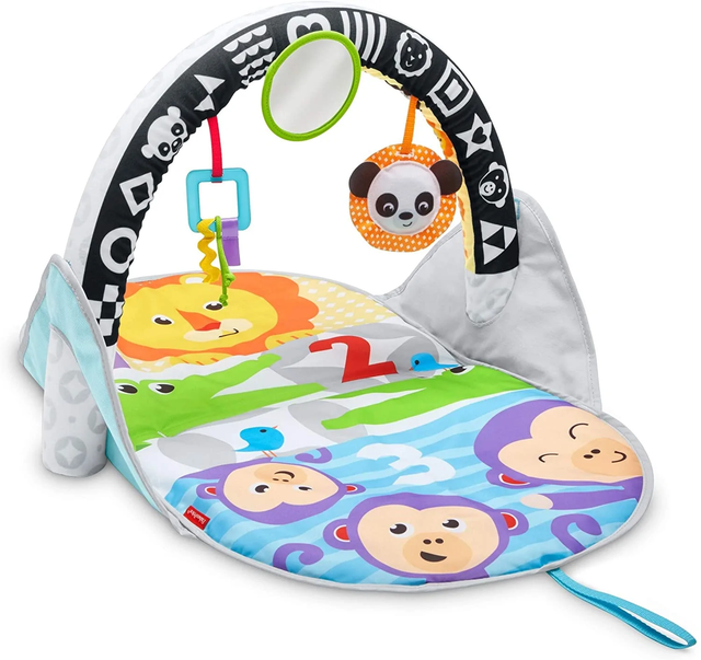 Fisher Price, Flip & Fun Activity Gym, Interactive Carpet, Unisex, 0+ months - Feel You