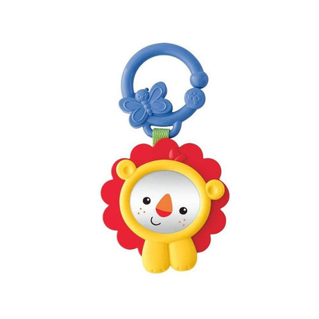 Fisher Price, Lion, Play Mirror With Hands-On Activities, Teething Toy, Unisex, 3+ months - Feel You