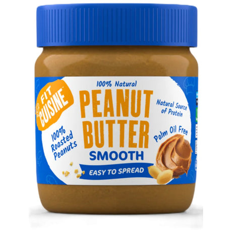 Fit Cuisine 100% Peanut Butter - Smooth - 350 грама - Feel You